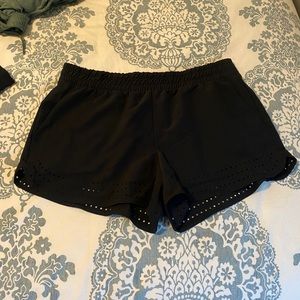 90 Degree Black Shorts